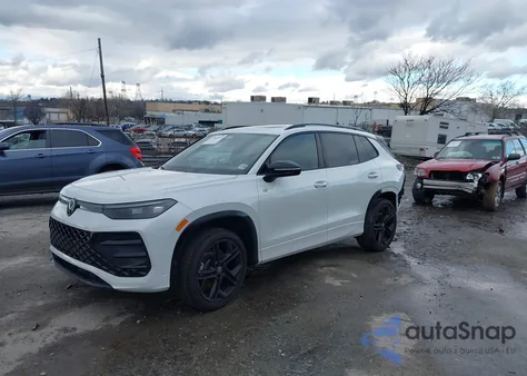 2025 Volkswagen Tiguan 2.0T Se R-Line Black z USA, uszkodzony, nr VIN 3VVGR7RM7SM026955